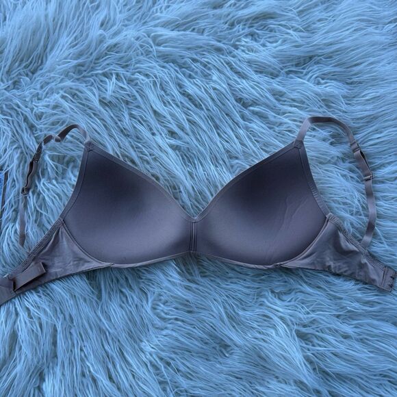 Skims Wireless Form Pushup Plunge Bra Clay Size 32DD - Picture 7 of 9